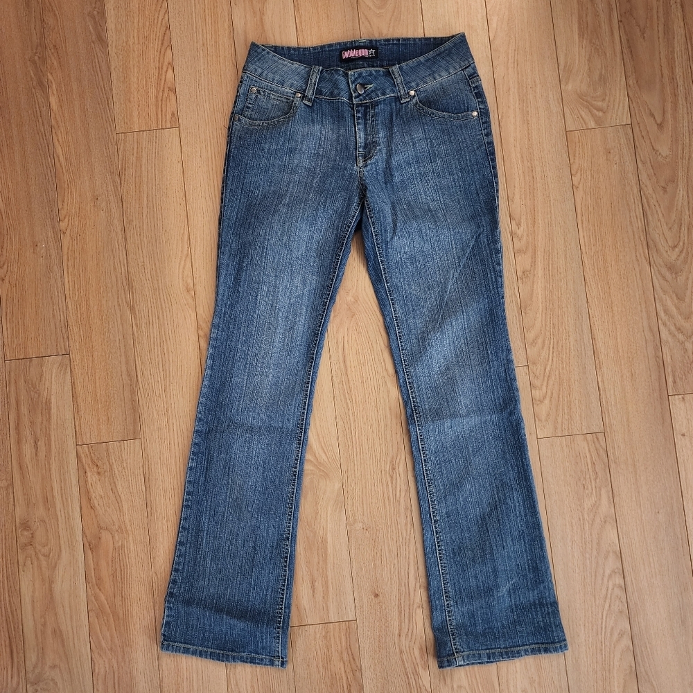 Vintage Y2K Bubblegum Bootcut Jeans- 9